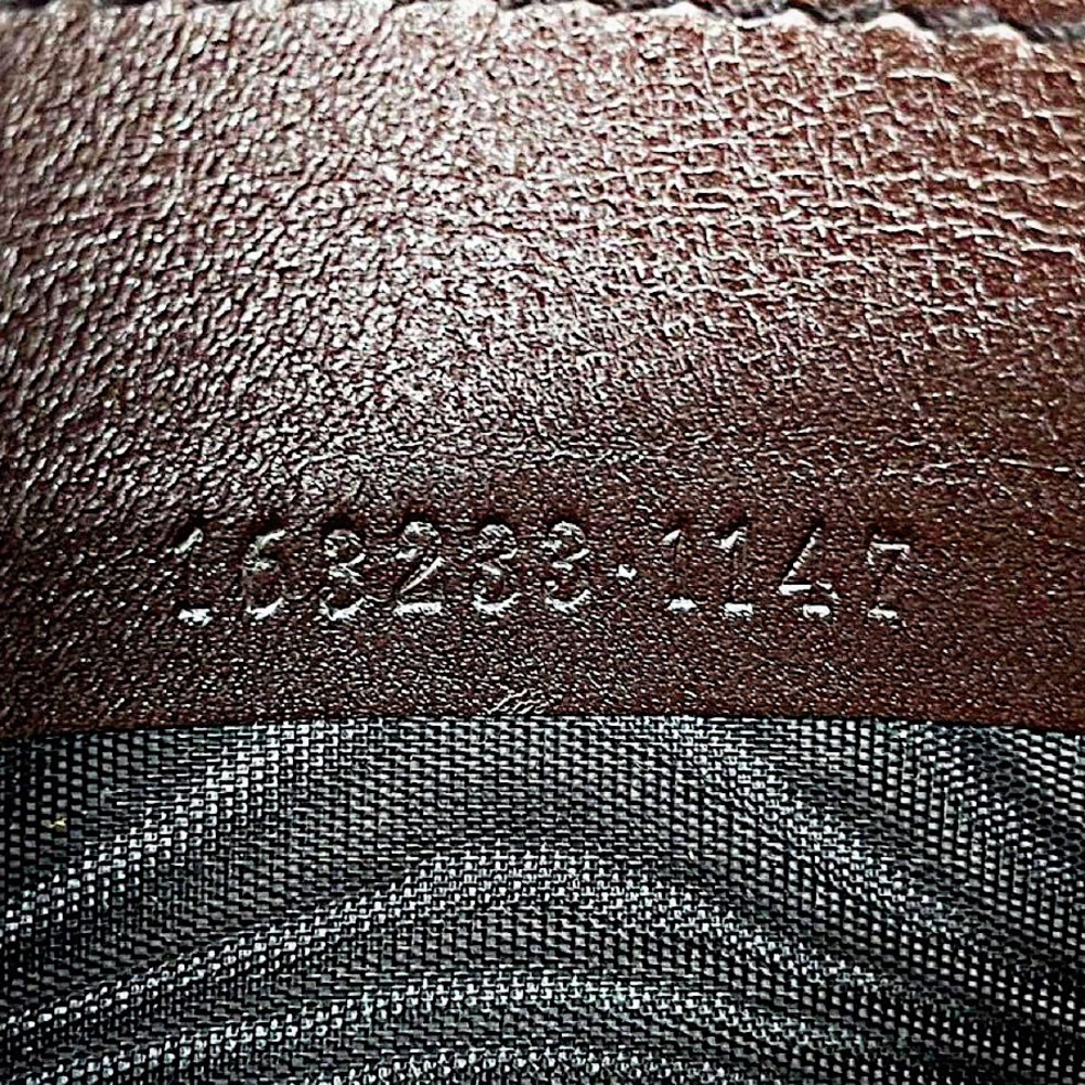 Authentic Gucci Brown Leather Guccissima Card Holder - Picture 7 of 7